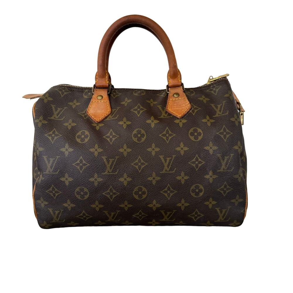 LOUIS VUITTON Vintage Monogram Speedy 30 Boston Bag